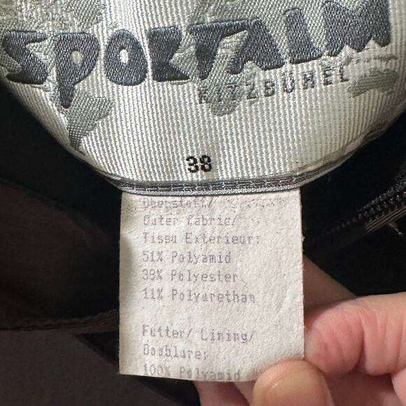 Sportalm Kitzbuhel Women's Dark Brown Flared Ski Pants Snowboarding, 8 (38 EU) - Picture 3 of 10